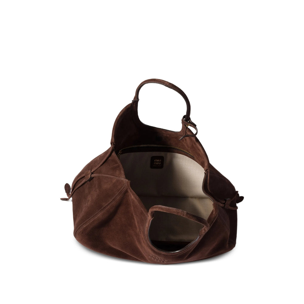 Miu Miu Brown Tote Bags Women MIU MIU