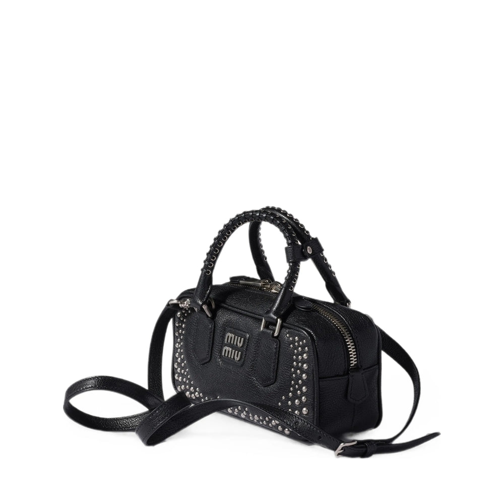 Miu Miu Black Tote Bags Women MIU MIU