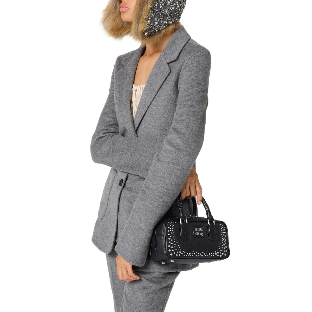 Miu Miu Black Tote Bags Women MIU MIU