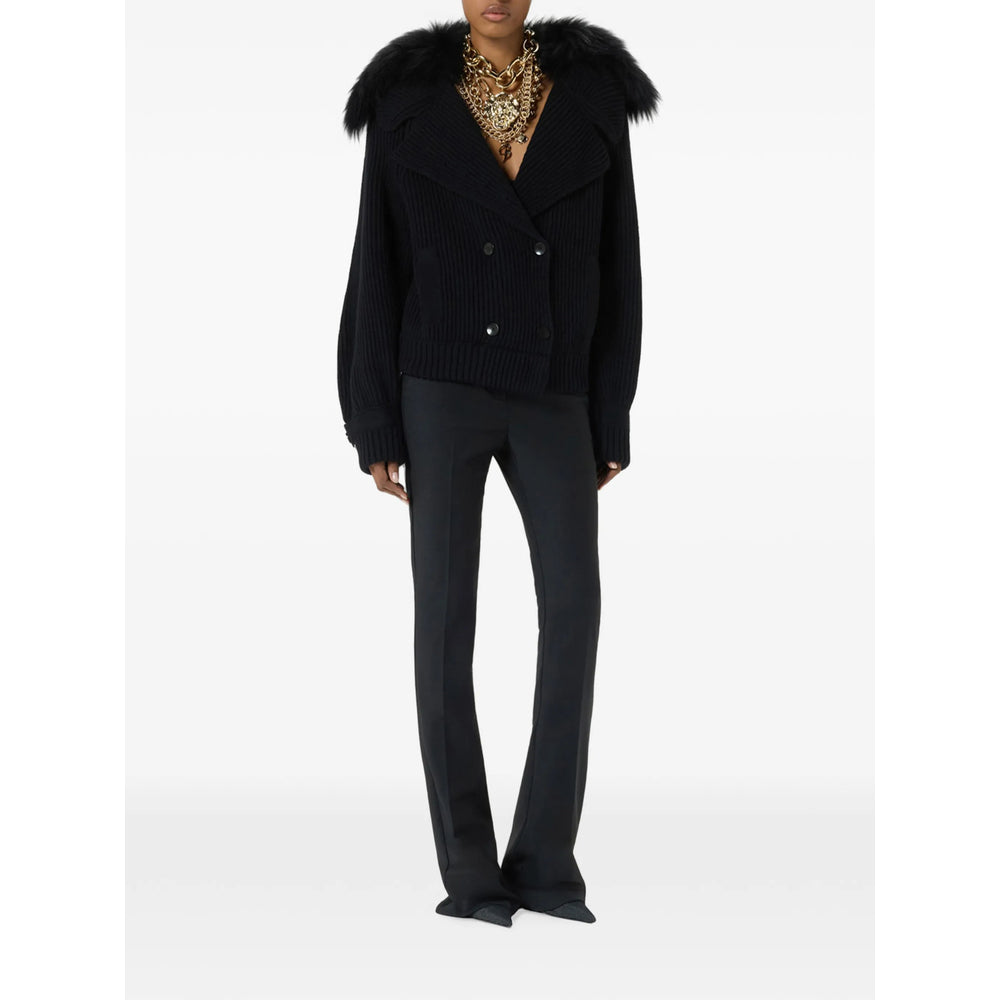 Blumarine Black Trousers - Slim-Fit Trousers Women BLUMARINE