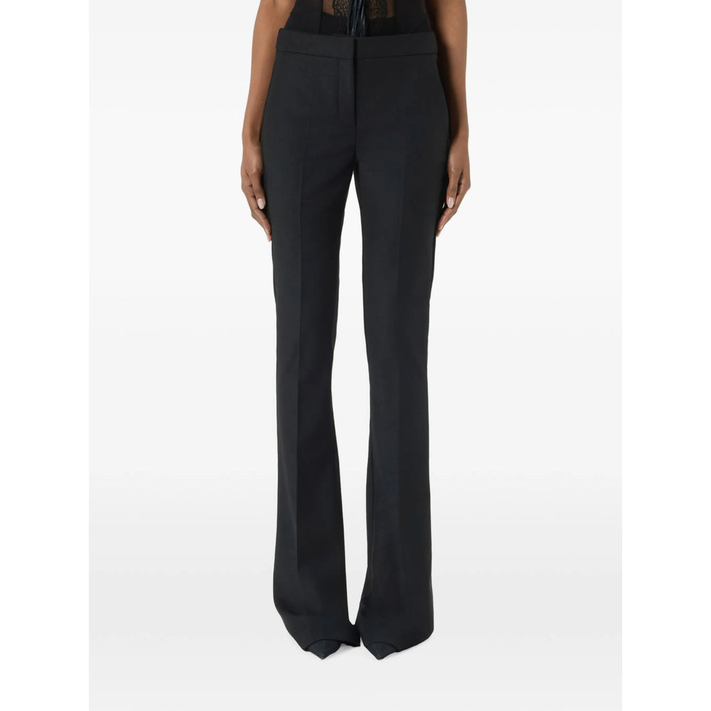 Blumarine Black Trousers - Slim-Fit Trousers Women BLUMARINE