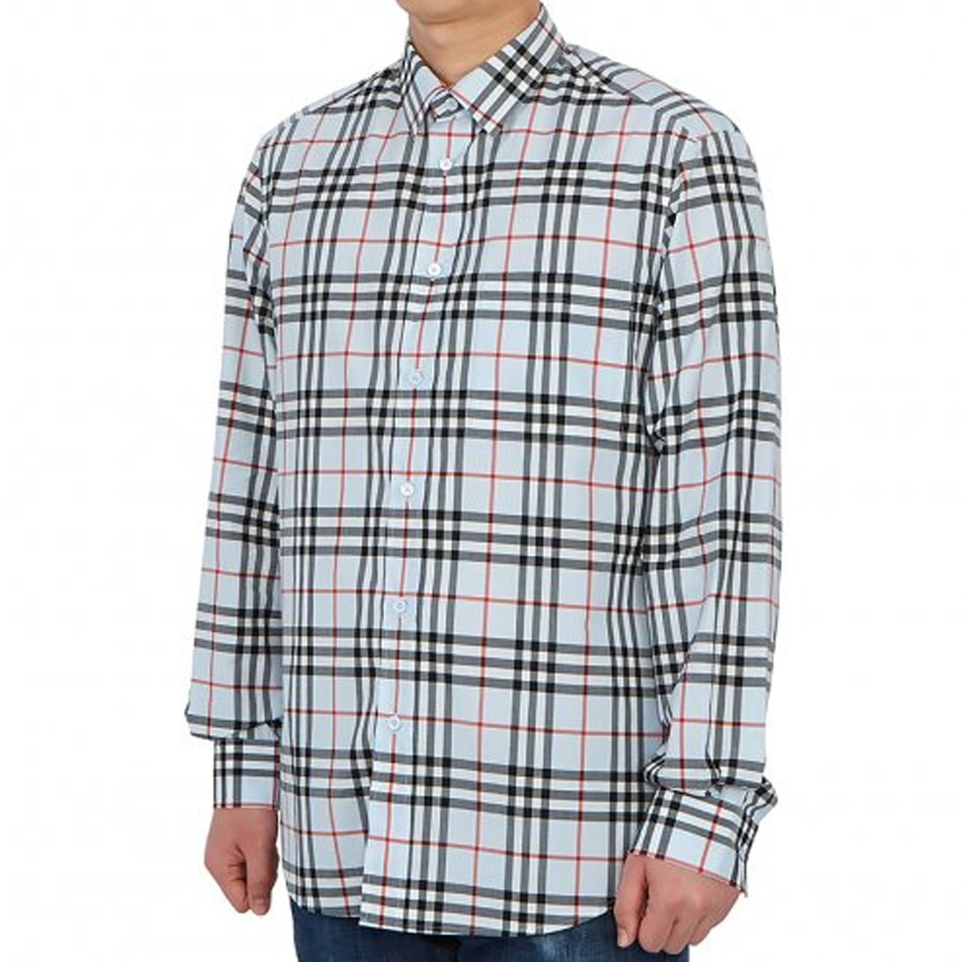 Burberry Checked Cotton Shirt Men BURBERRY