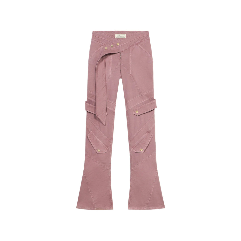Blumarine Pink Trousers - Straight Trousers Women BLUMARINE