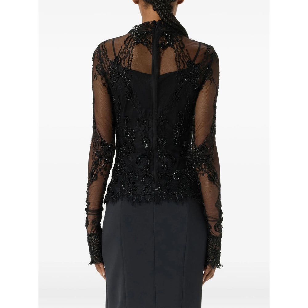 Blumarine Black Tops - Blouses Women BLUMARINE