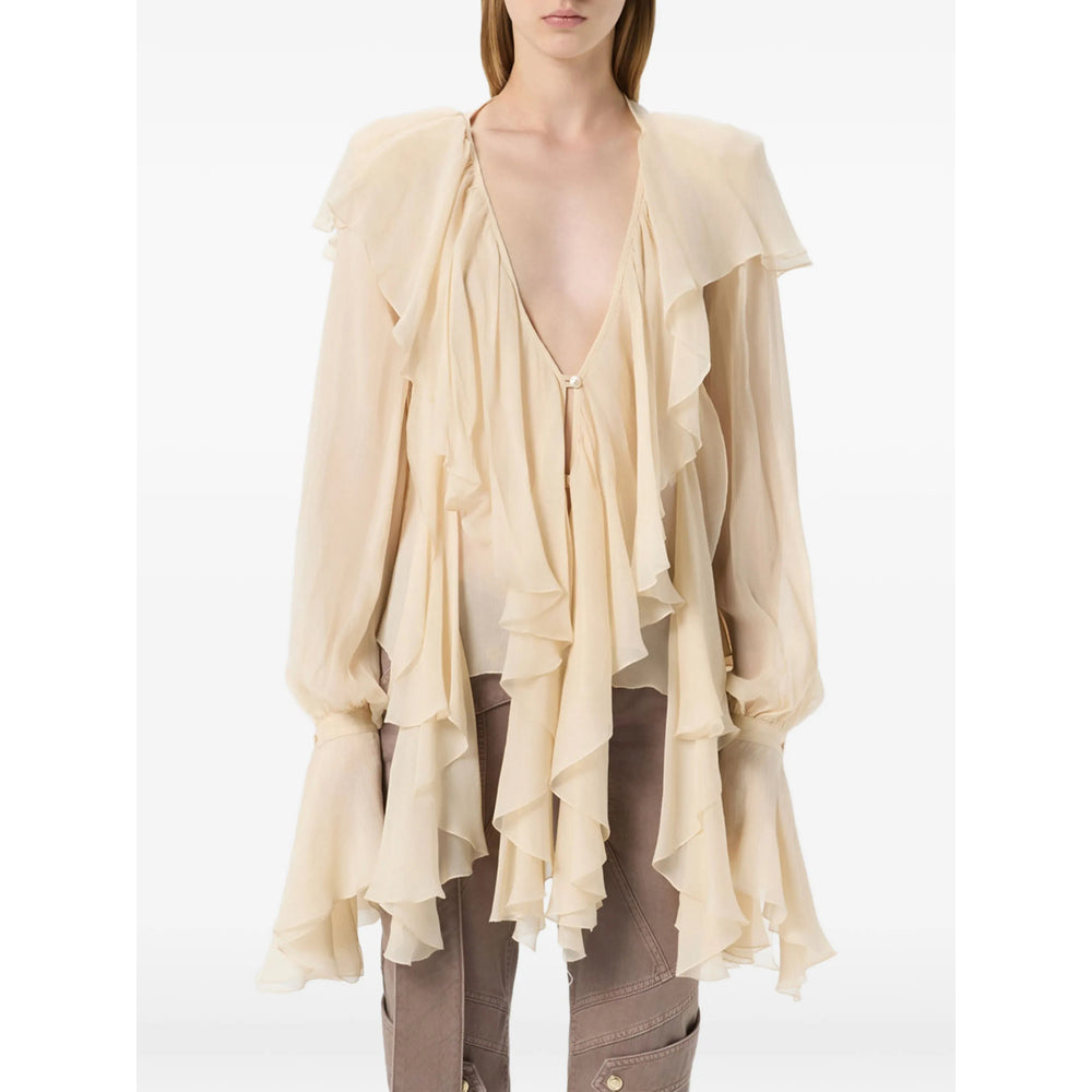 Blumarine Neutrals Tops - Blouses Women BLUMARINE