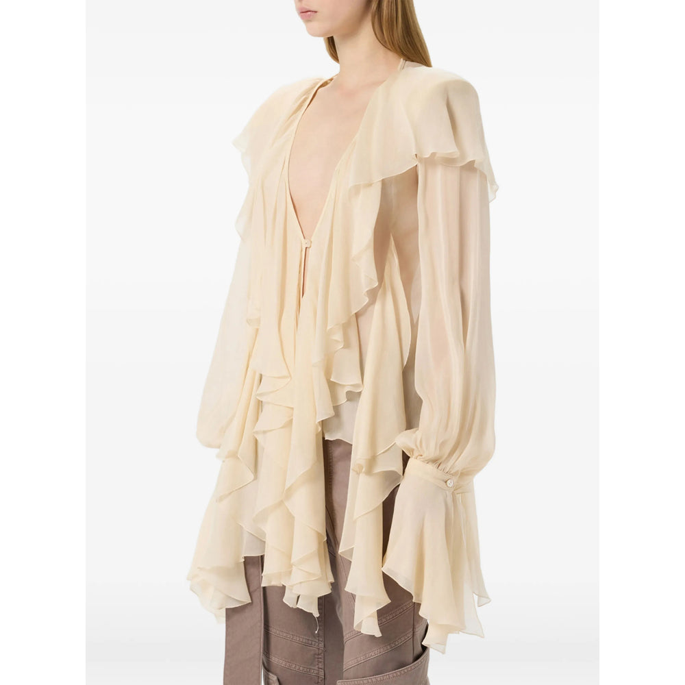 Blumarine Neutrals Tops - Blouses Women BLUMARINE