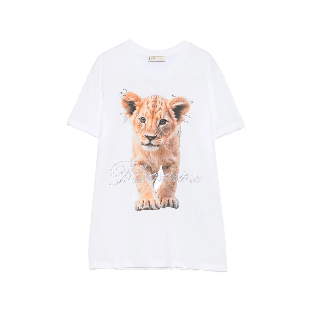 Blumarine White Tops - T-Shirts & Jerseys Women BLUMARINE