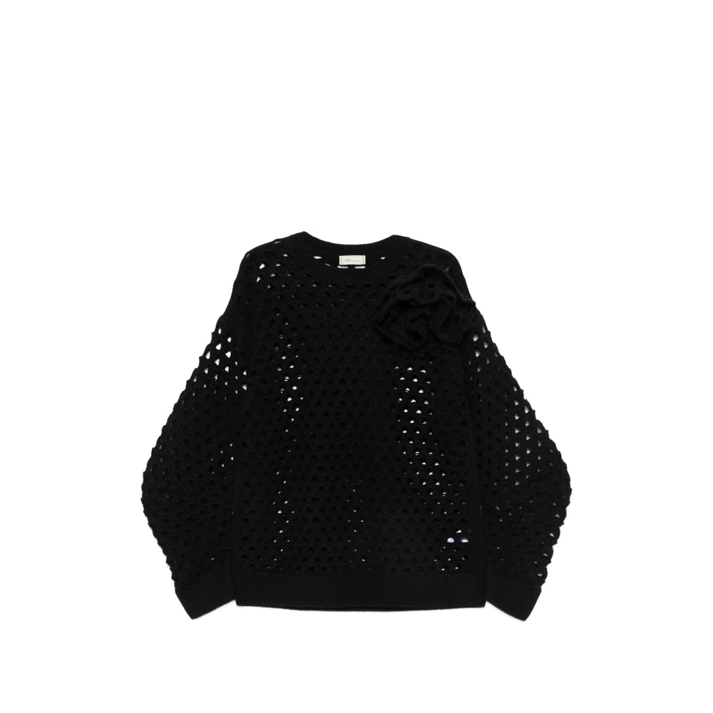 Blumarine Black Knitwear - Jumpers Women BLUMARINE