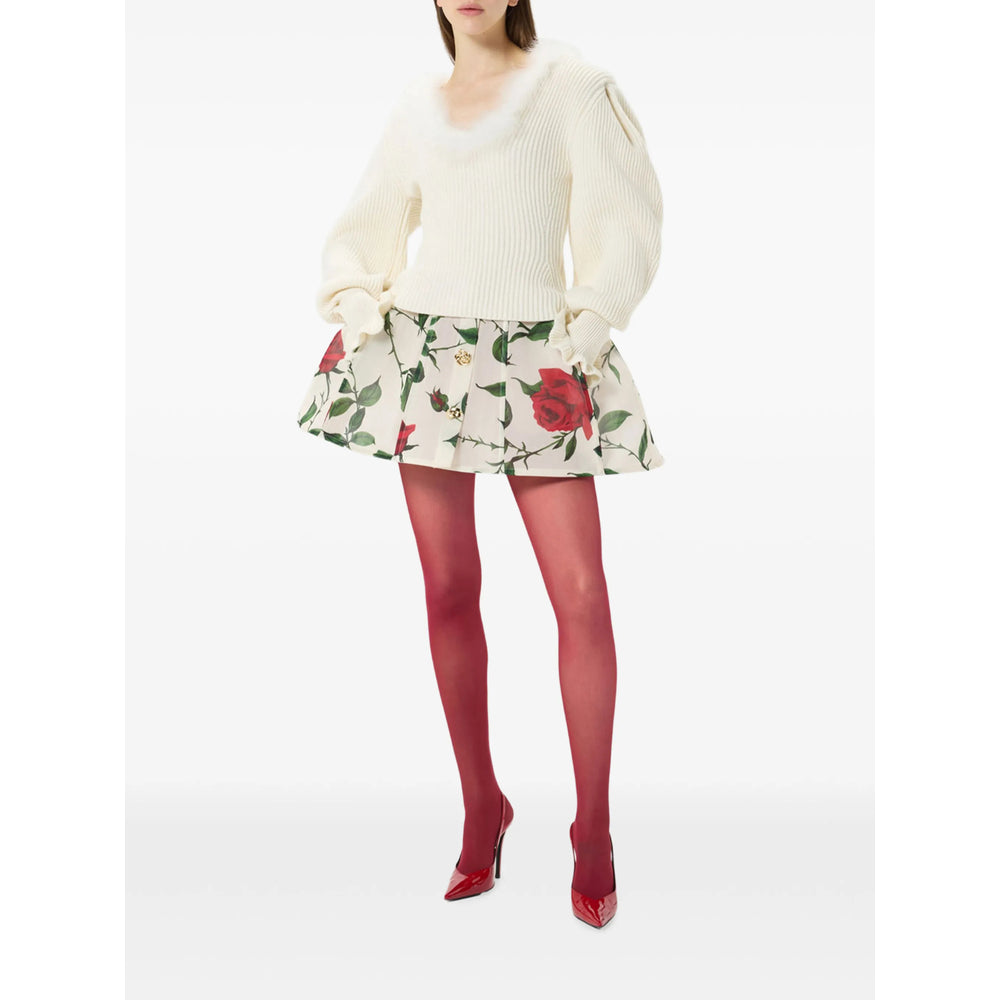 Blumarine White Knitwear - Jumpers Women BLUMARINE