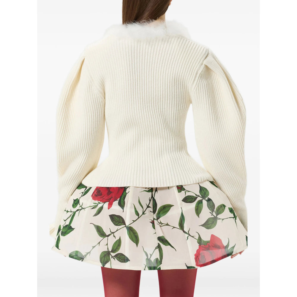 Blumarine White Knitwear - Jumpers Women BLUMARINE
