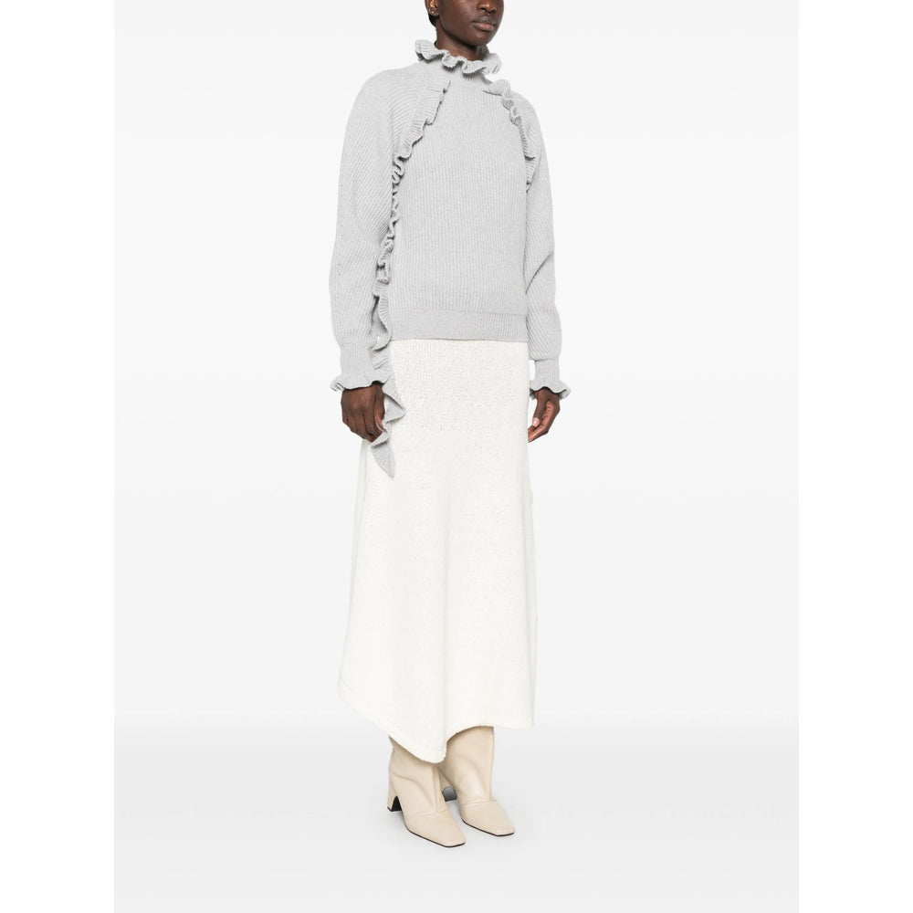 Blumarine Grey Knitwear - Jumpers Women BLUMARINE