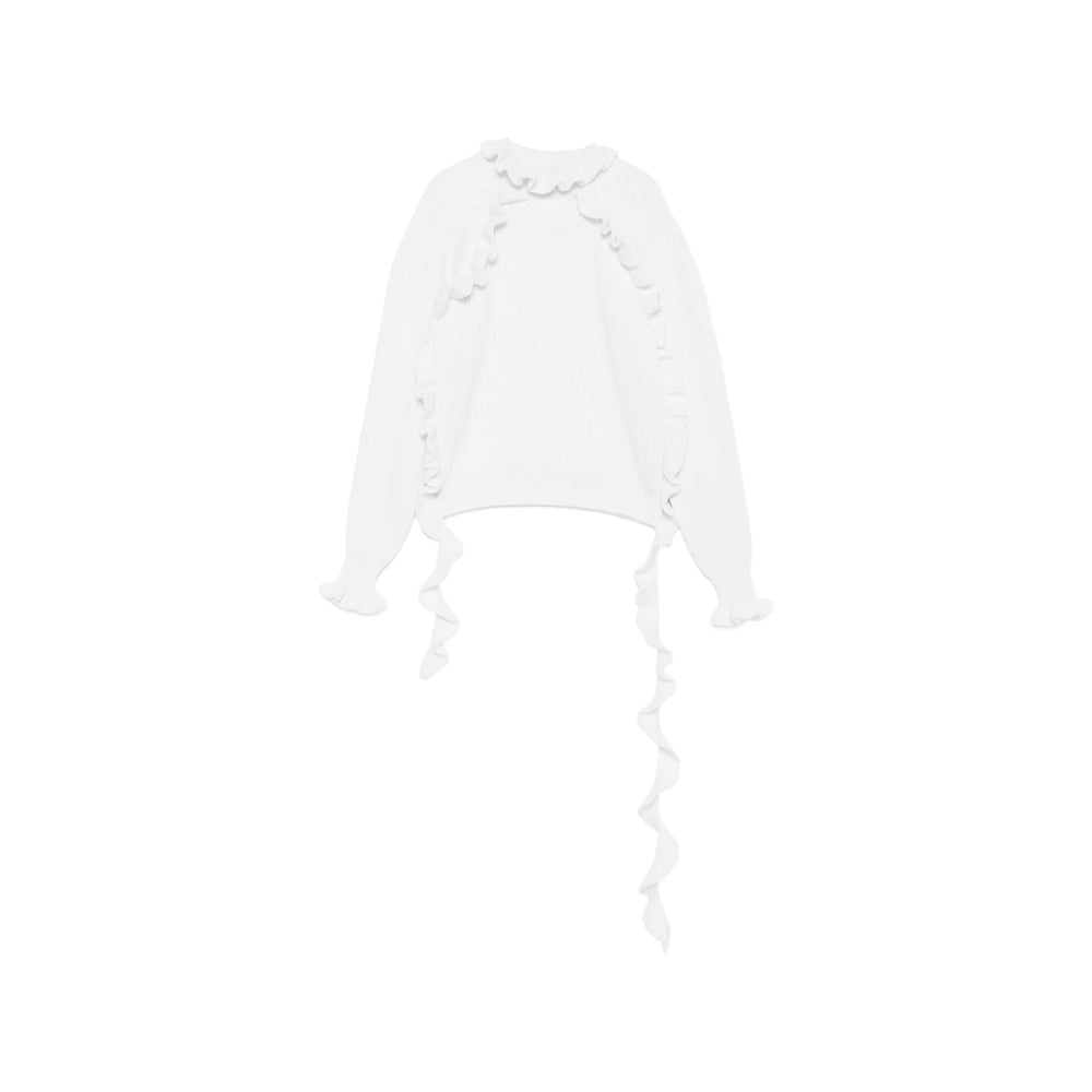 Blumarine White Knitwear - Jumpers Women BLUMARINE