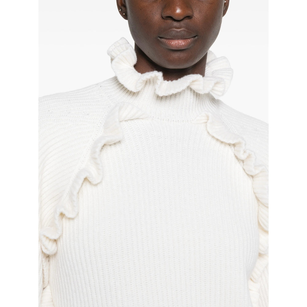 Blumarine White Knitwear - Jumpers Women BLUMARINE