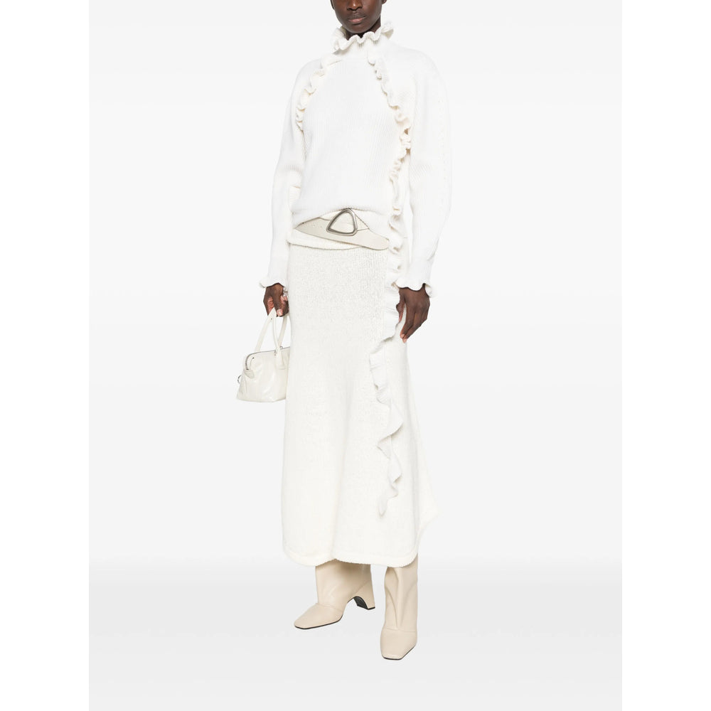 Blumarine White Knitwear - Jumpers Women BLUMARINE