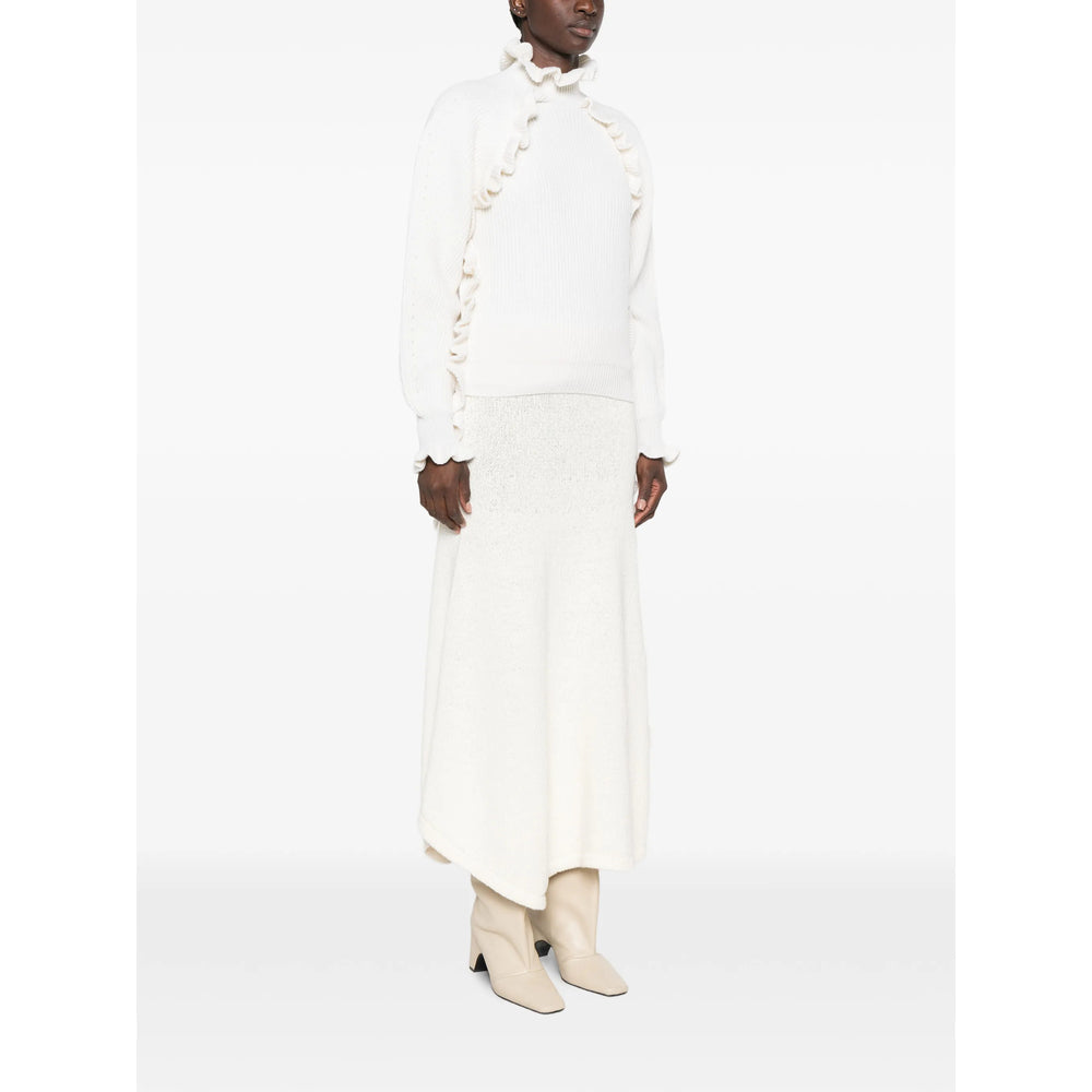 Blumarine White Knitwear - Jumpers Women BLUMARINE