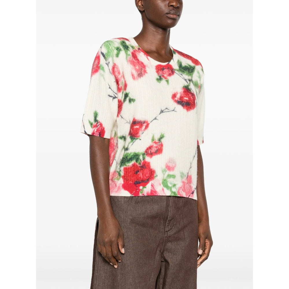 Blumarine Neutrals Tops - T-Shirts & Jerseys Women BLUMARINE
