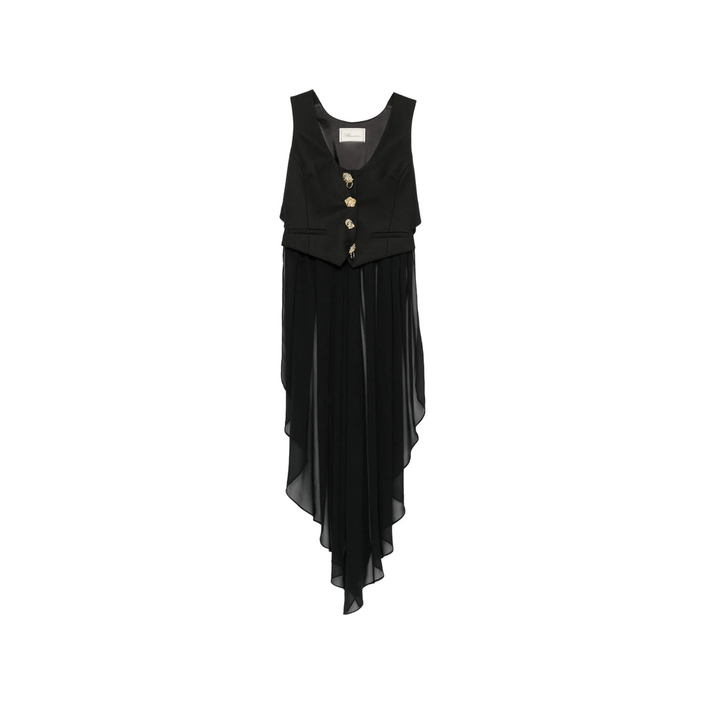 Blumarine Black Jackets - Waistcoat & Gilets Women BLUMARINE