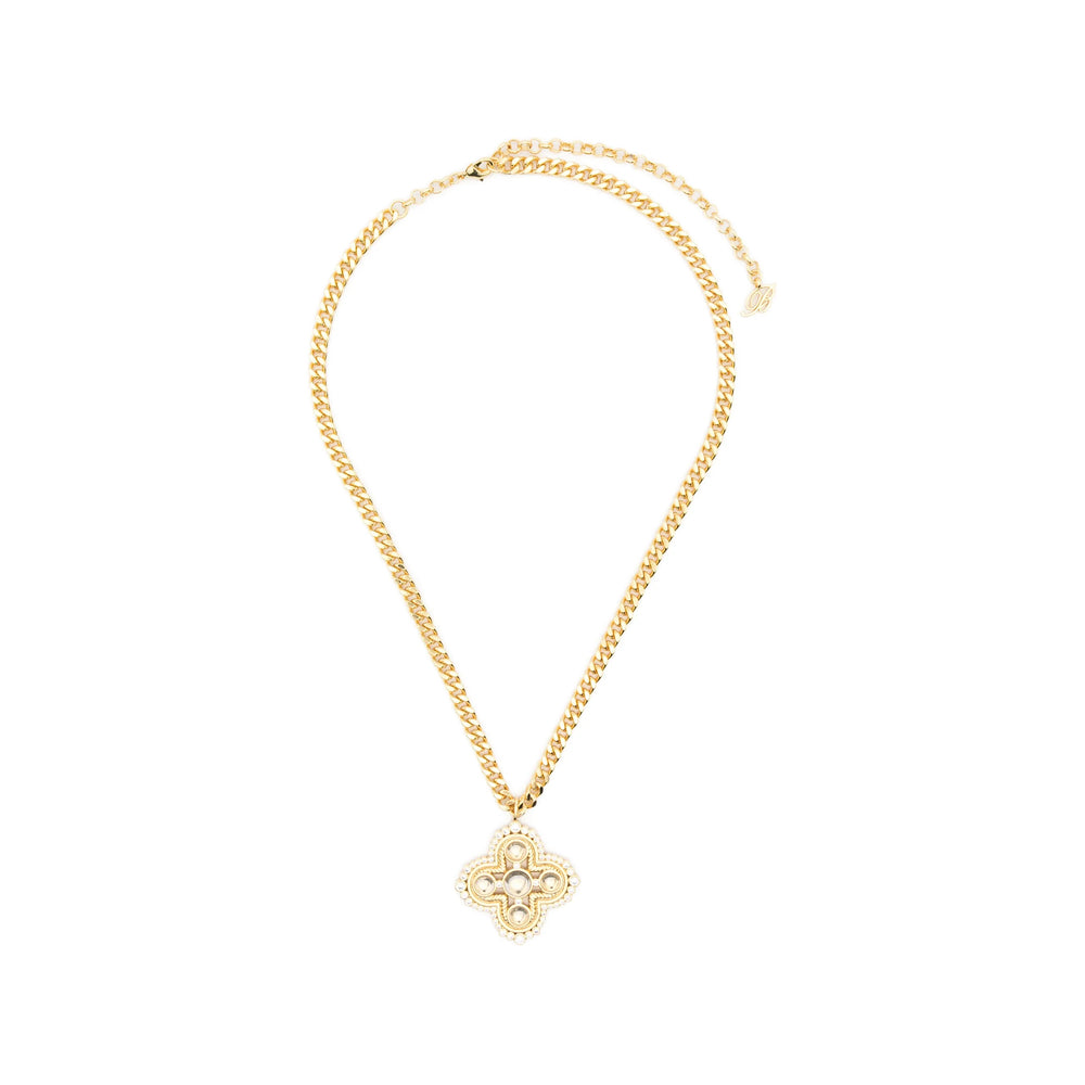 Blumarine Gold Necklaces Women BLUMARINE