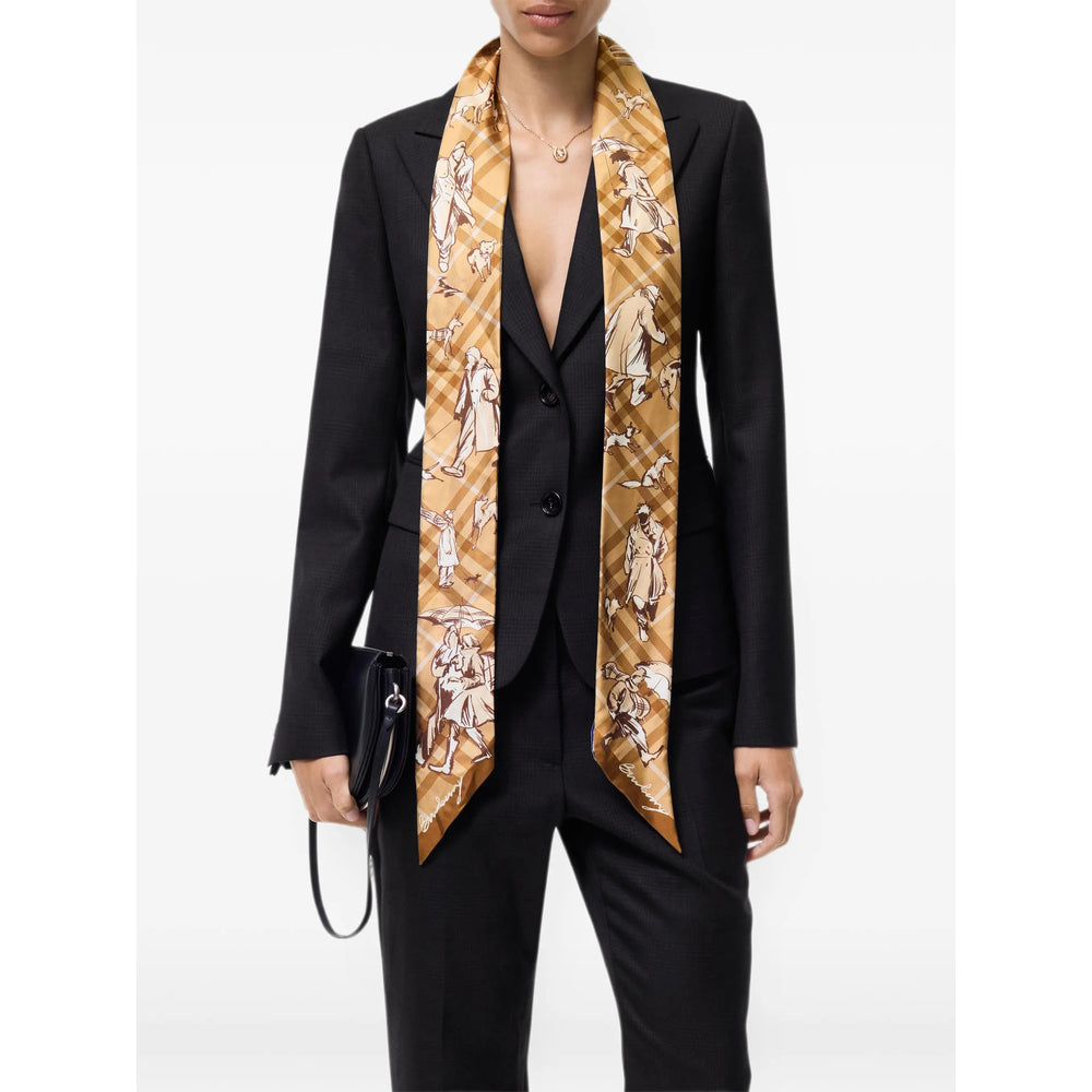 Burberry Neutrals Scarves Men BURBERRY