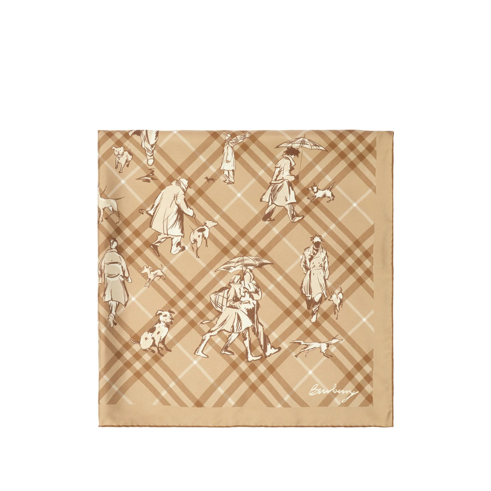 Burberry Neutrals Scarves Men BURBERRY