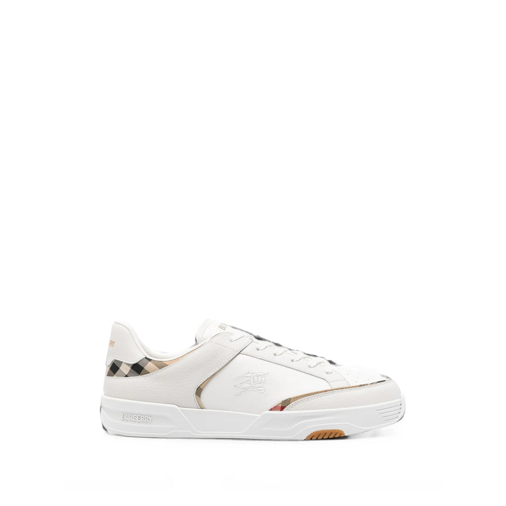 Burberry White Trainers Men BURBERRY