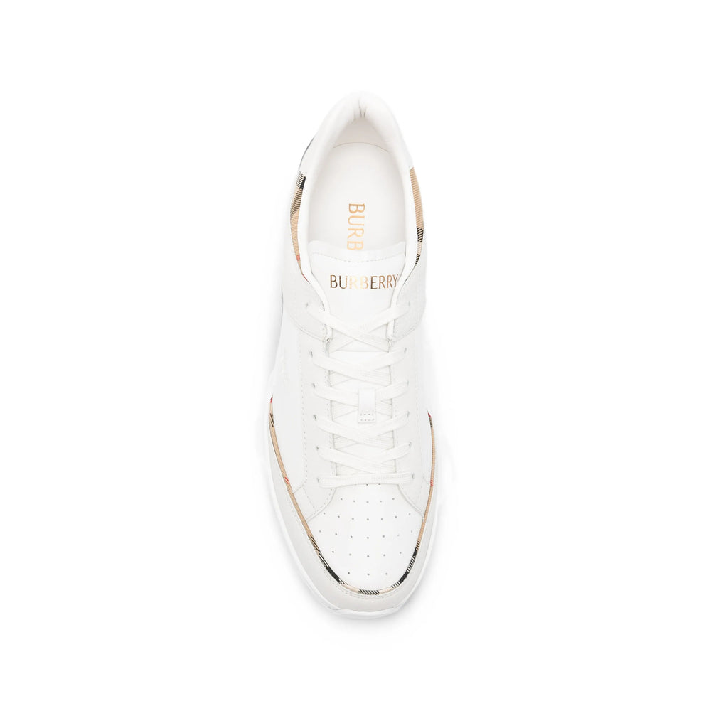Burberry White Trainers Men BURBERRY