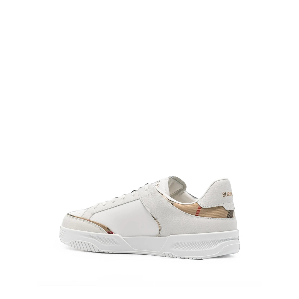 Burberry White Trainers Men BURBERRY