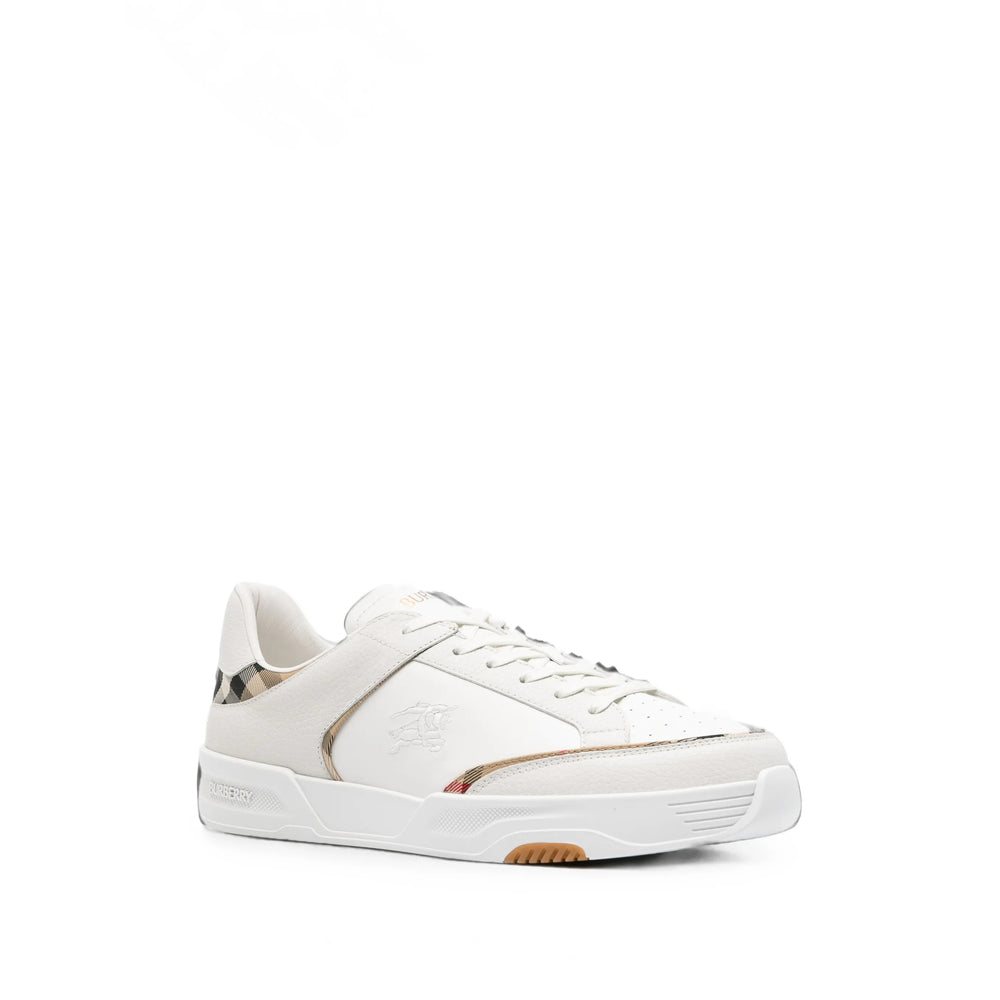 Burberry White Trainers Men BURBERRY