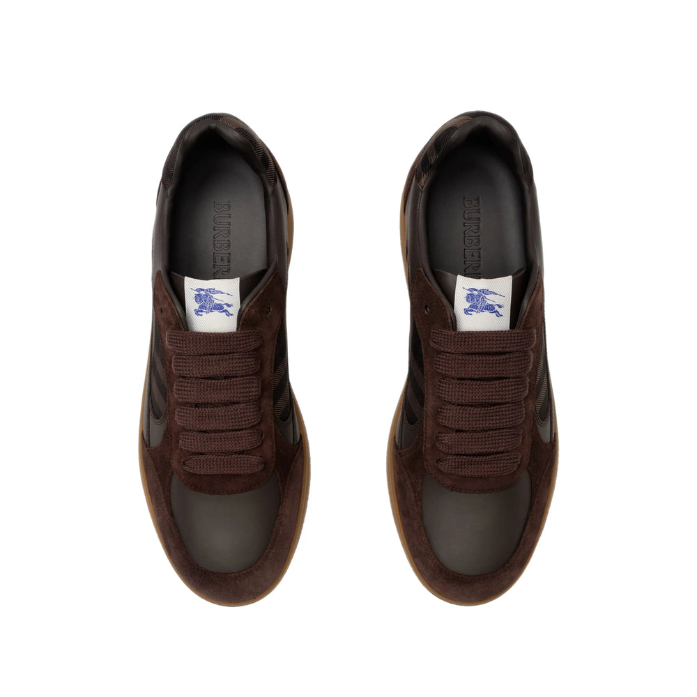 Burberry Brown Trainers - Low-Tops Men BURBERRY