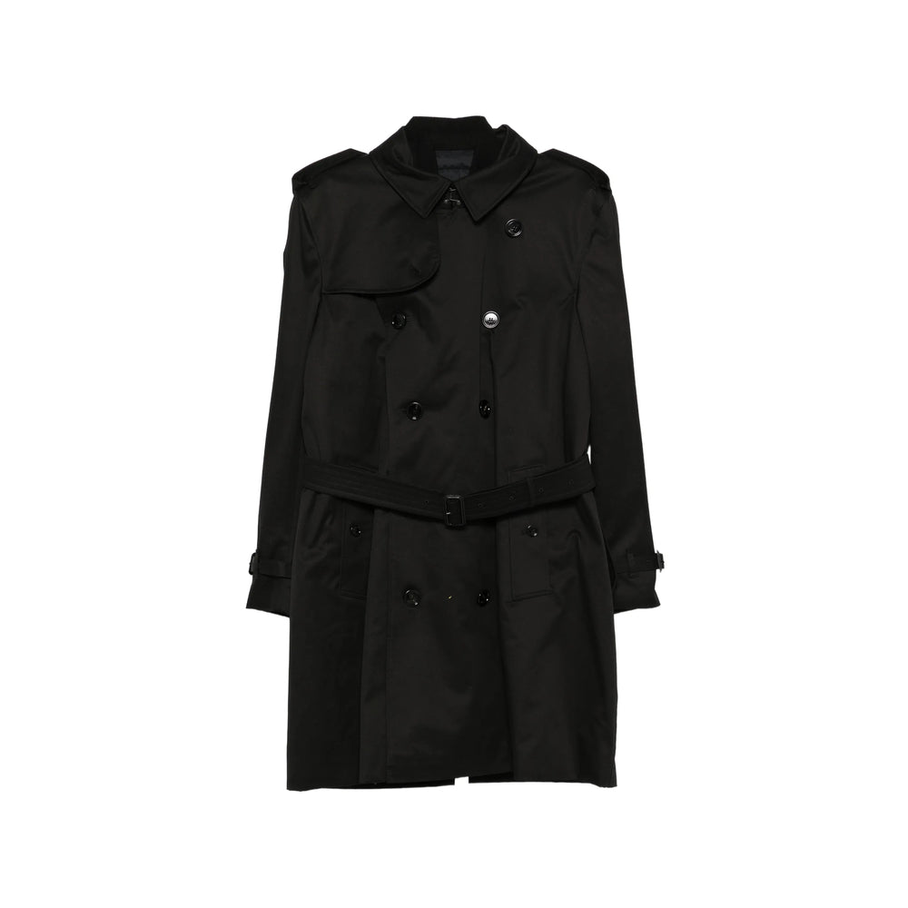 Burberry Black Coats - Trench Coats Men BURBERRY