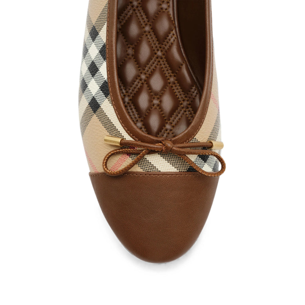 Burberry Neutrals Ballet Flats Women BURBERRY
