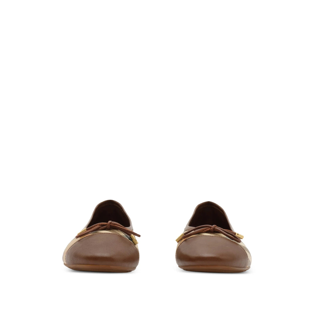 Burberry Neutrals Ballet Flats Women BURBERRY