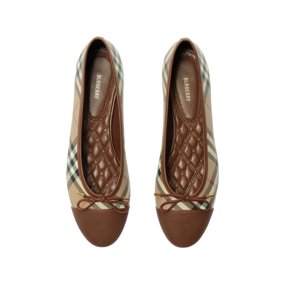 Burberry Neutrals Ballet Flats Women BURBERRY