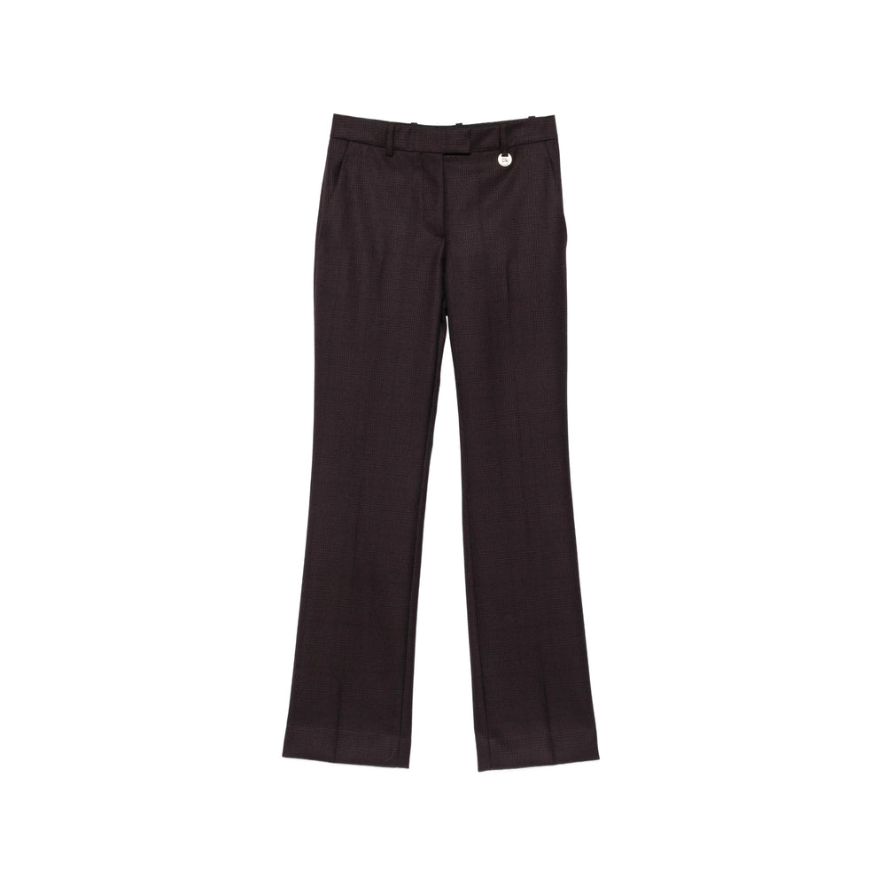 Burberry Brown Trousers - Tailored Trousers Women BURBERRY