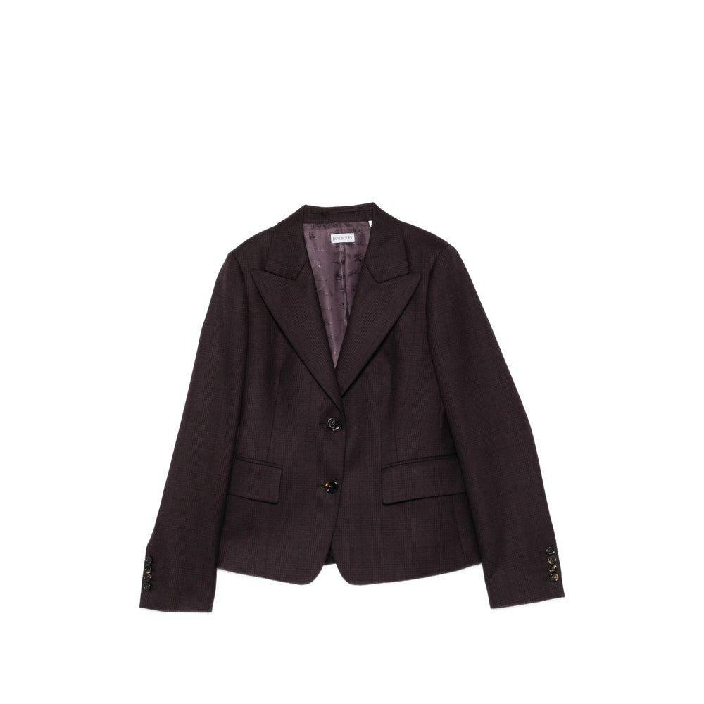 Burberry Purple Jackets - Blazers Women BURBERRY