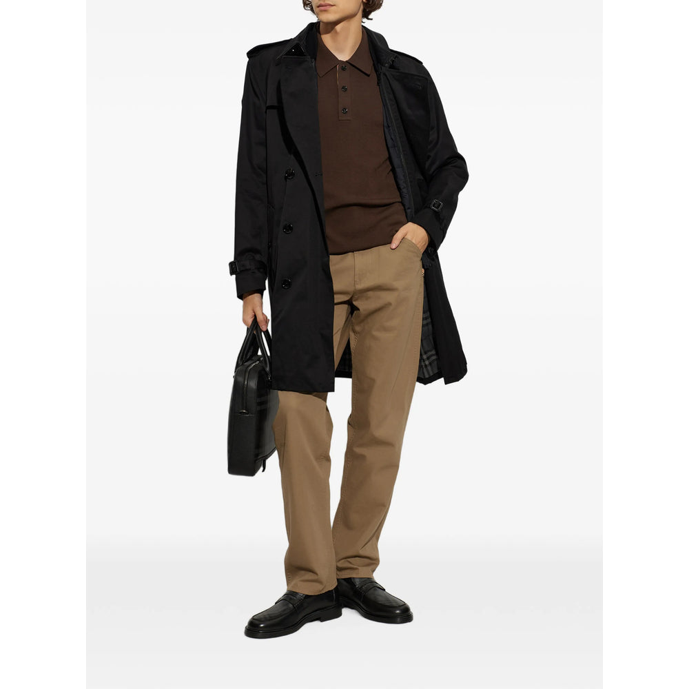 Burberry Brown Polo Shirts Men BURBERRY