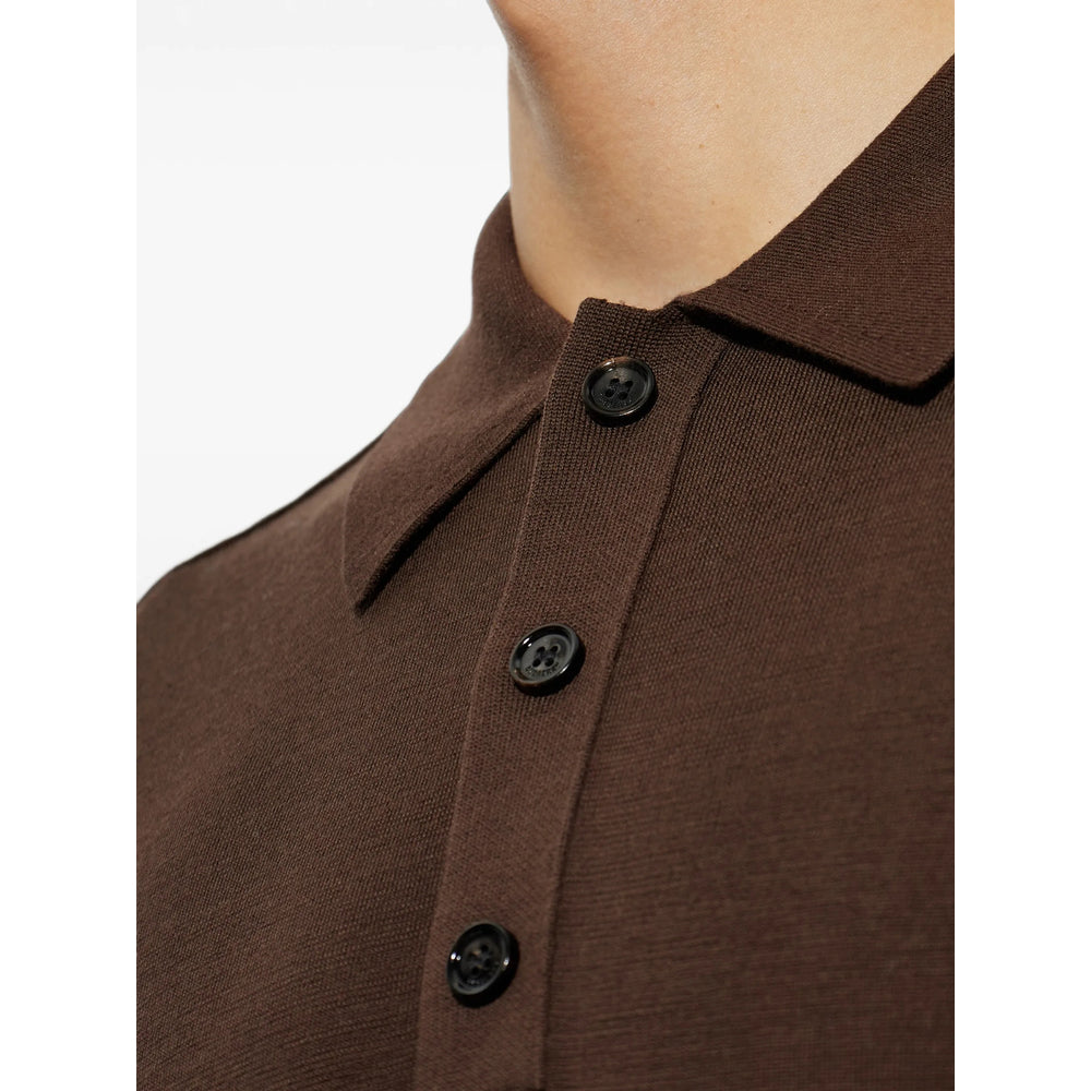 Burberry Brown Polo Shirts Men BURBERRY