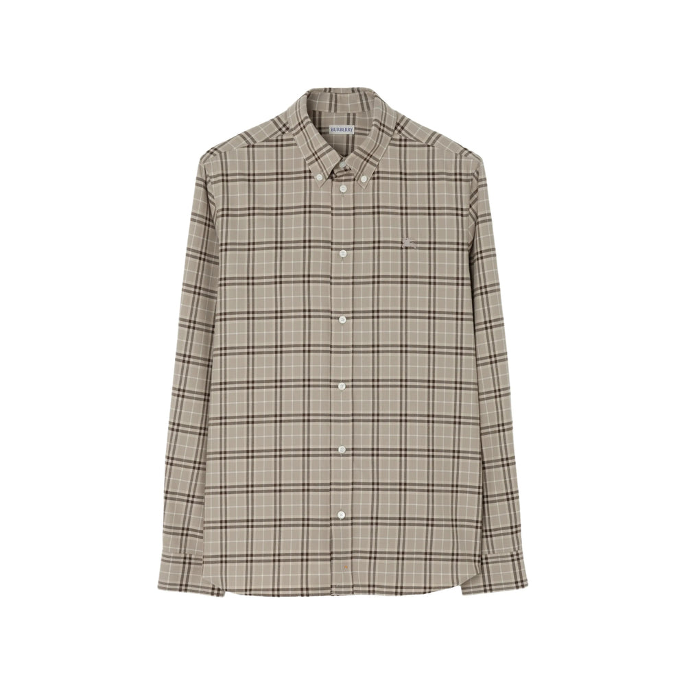 Burberry Neutrals Shirts Men BURBERRY