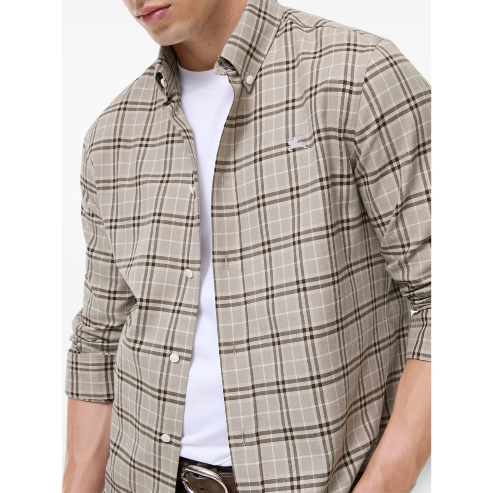 Burberry Neutrals Shirts Men BURBERRY