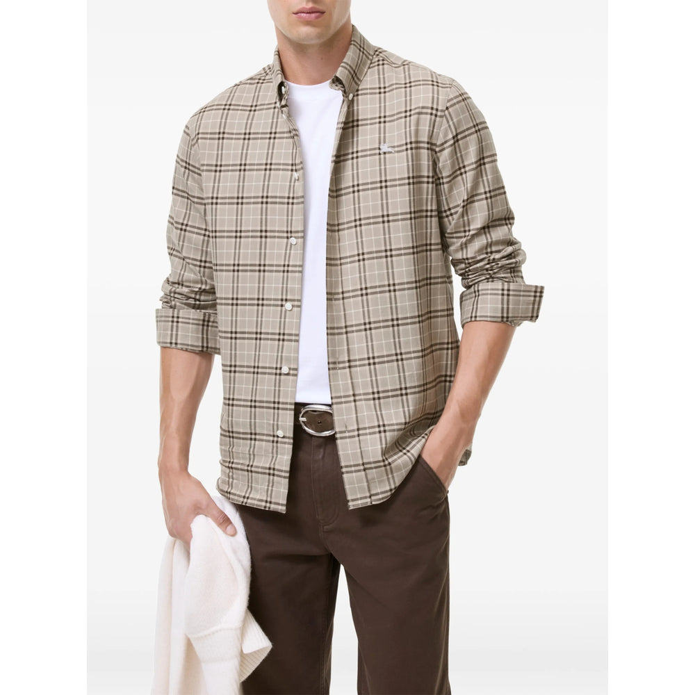 Burberry Neutrals Shirts Men BURBERRY