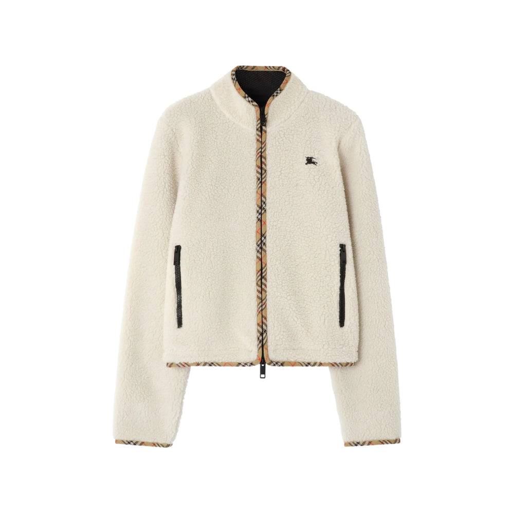 Burberry Neutrals Jackets - Cropped Jackets Women BURBERRY