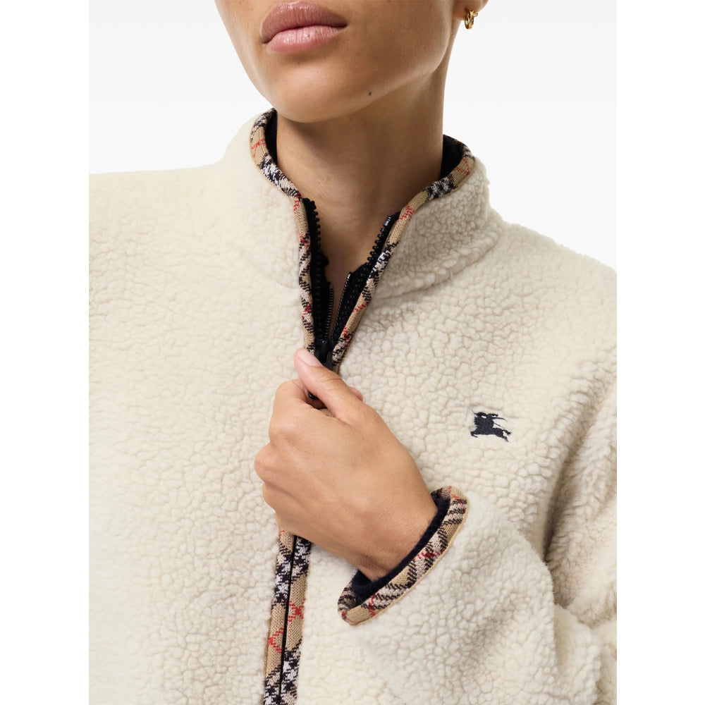 Burberry Neutrals Jackets - Cropped Jackets Women BURBERRY