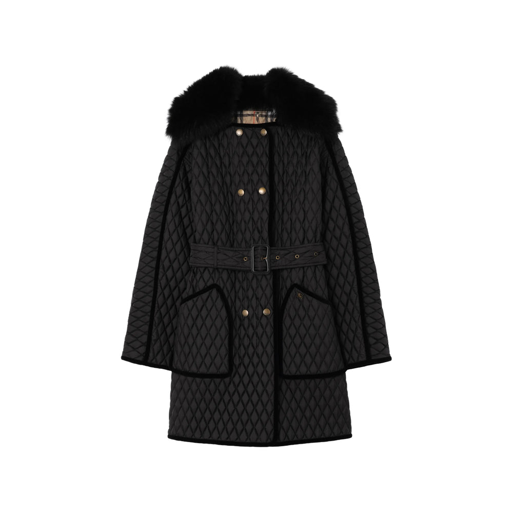 Burberry Black Coats - Trench & Raincoats Women BURBERRY