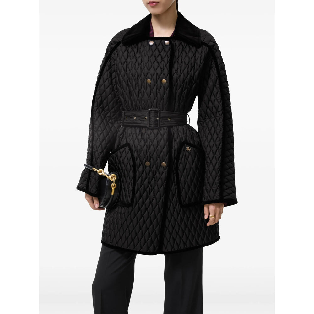Burberry Black Coats - Trench & Raincoats Women BURBERRY