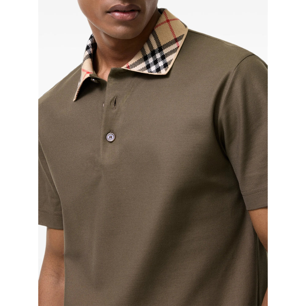 Burberry Brown Polo Shirts Men BURBERRY