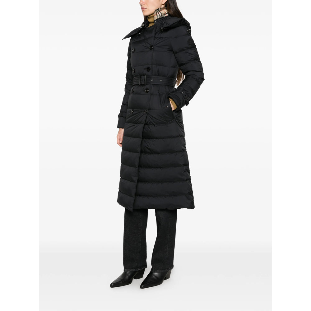 Burberry Black Coats - Oversized Coats Women BURBERRY