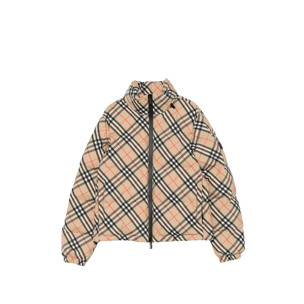 Burberry Neutrals Jackets - Puffer Jackets Women BURBERRY