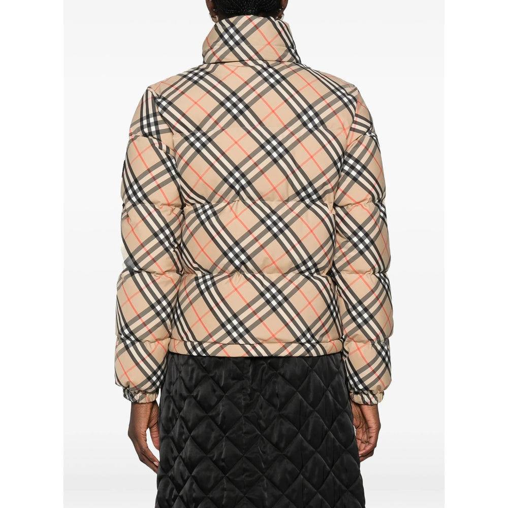 Burberry Neutrals Jackets - Puffer Jackets Women BURBERRY