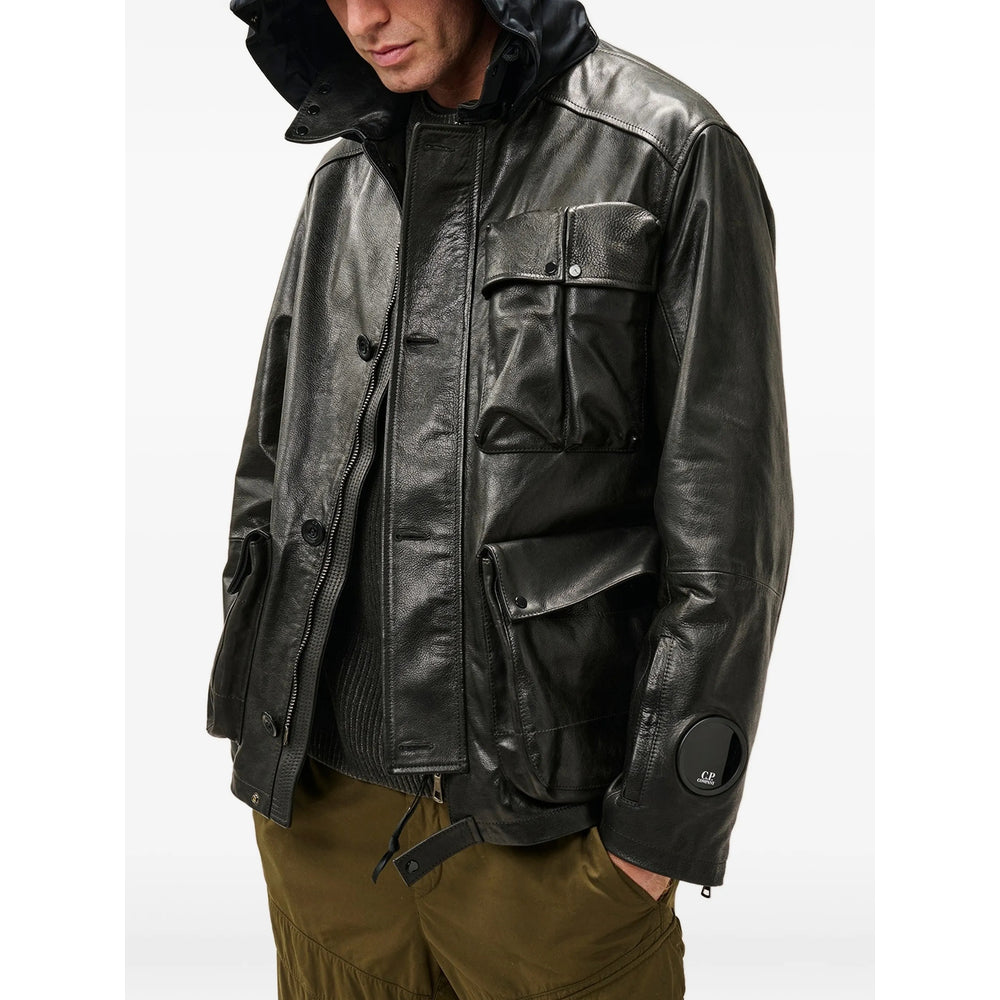 C.P. Company Black Jackets - Leather Jackets Men C.P. COMPANY