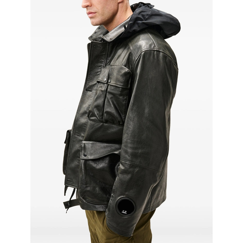 C.P. Company Black Jackets - Leather Jackets Men C.P. COMPANY